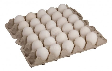 Термоусадочная машина для упаковки лотков с куриными яйцами